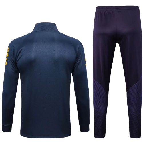 Agasalho de Viagem Seleção Brasil - Masculino - Marinho Com Patrocinio