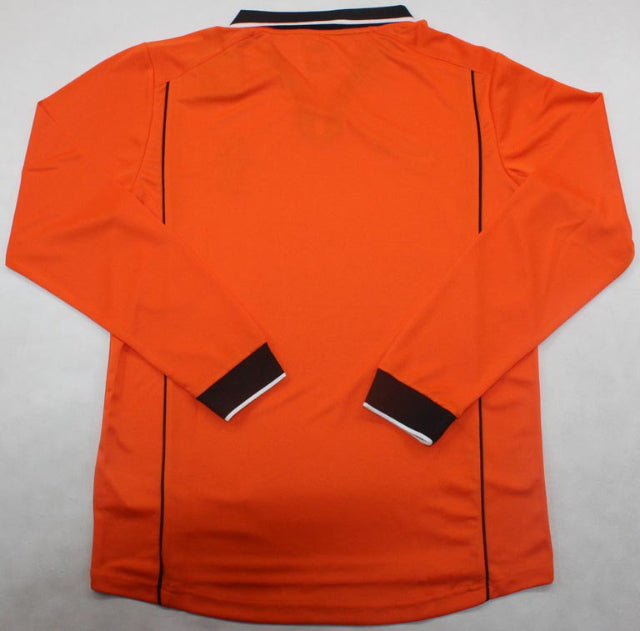 Camisa Retrô Manga Longa Nike Holanda 1998