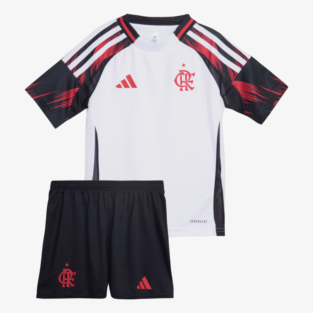 Conjunto Infantil Adidas Flamengo 2025/26 II