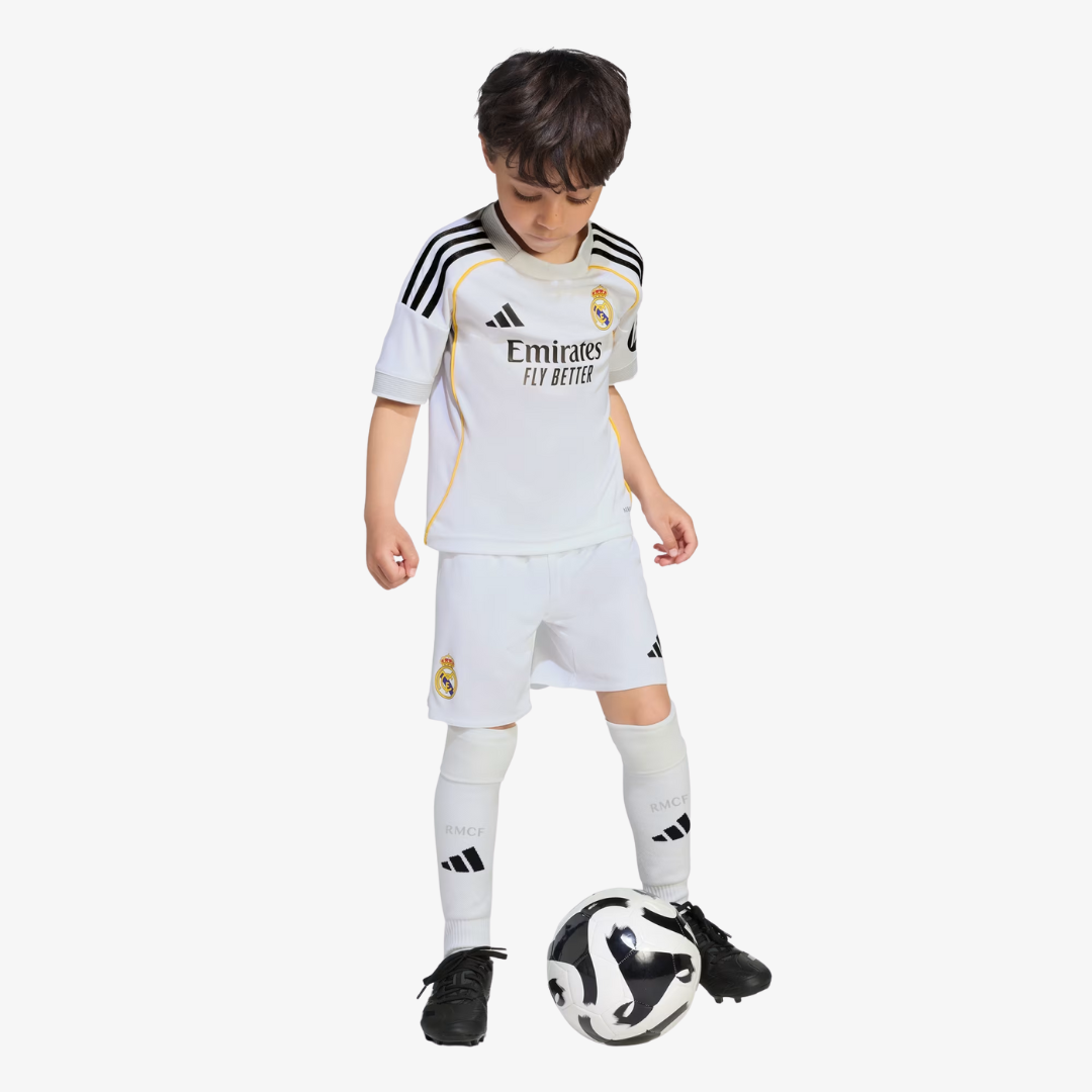 Conjunto Infantil adidas Real Madrid 2025/26 I