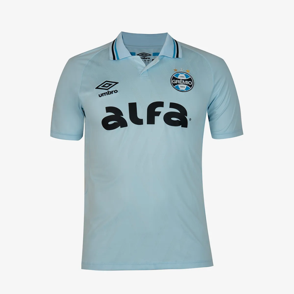 Camisa Umbro Grêmio 2025/26 II Celeste
