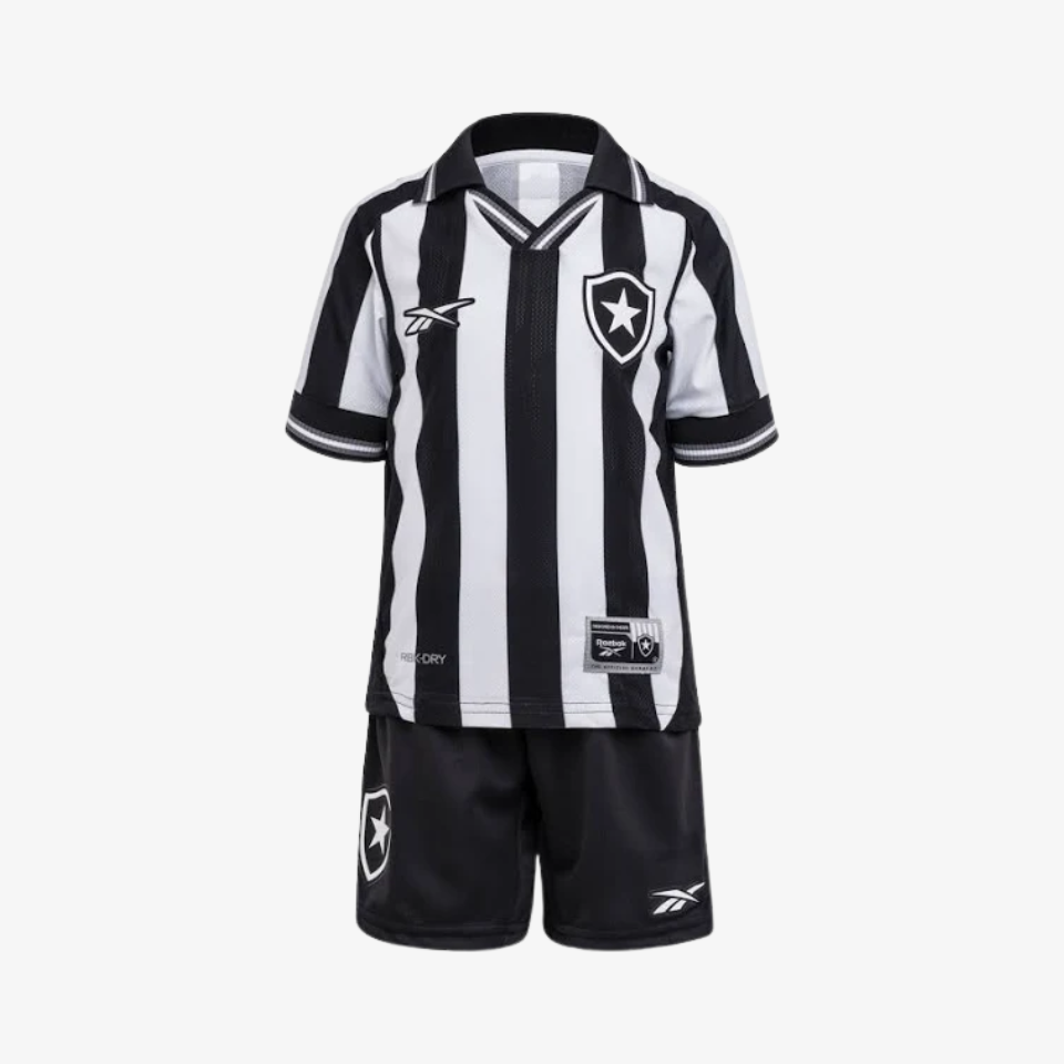 Conjunto Infantil Reebok Botafogo 2025/26 I