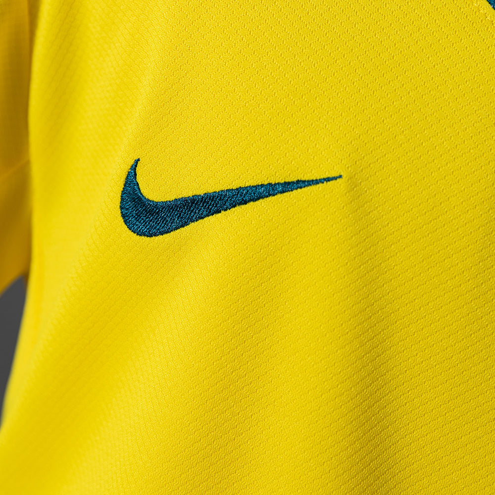 Conjunto Infantil Nike Feminino Brasil 2026/27 Copa do Mundo I Torcedor