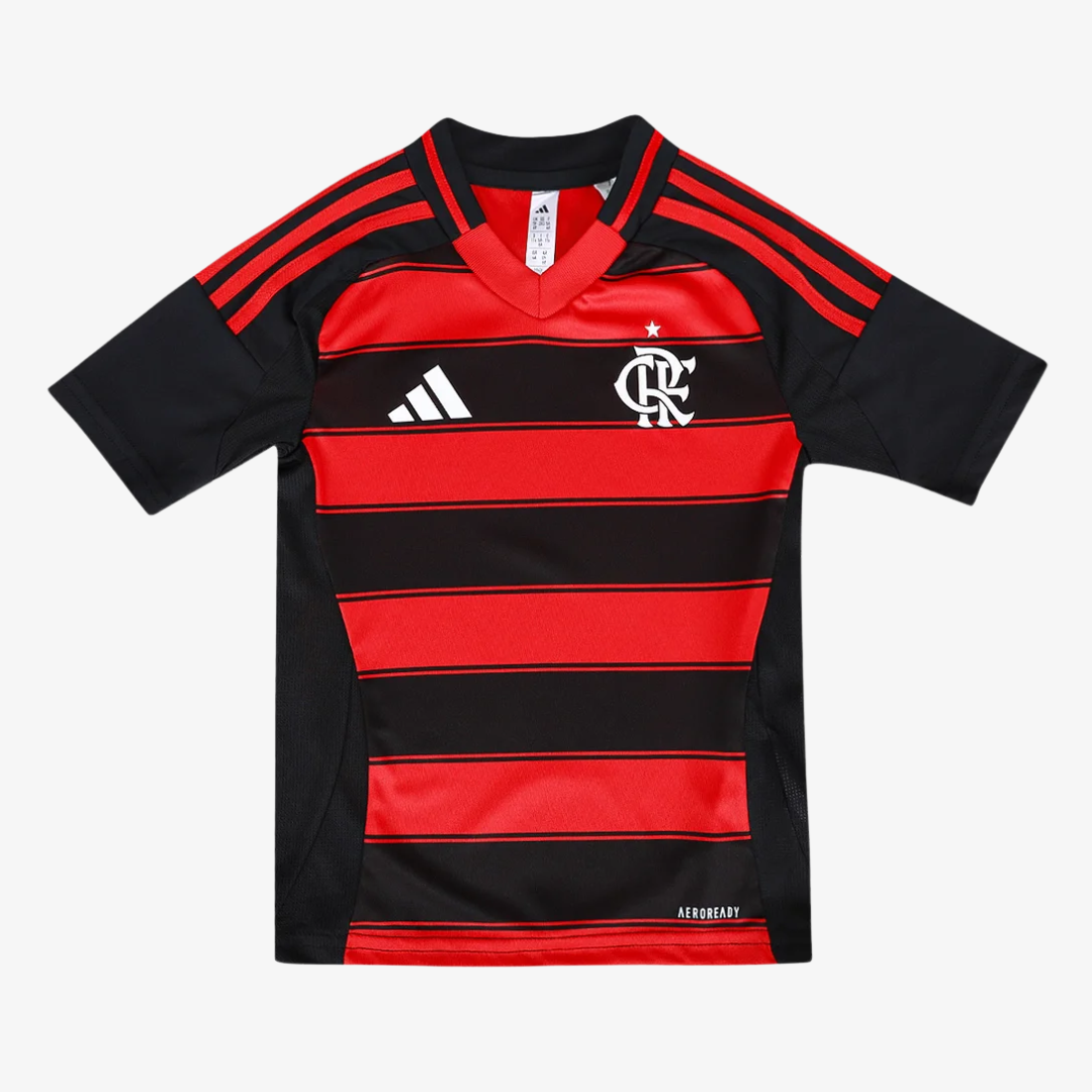 Conjunto Infantil Adidas Flamengo 2025/26 I