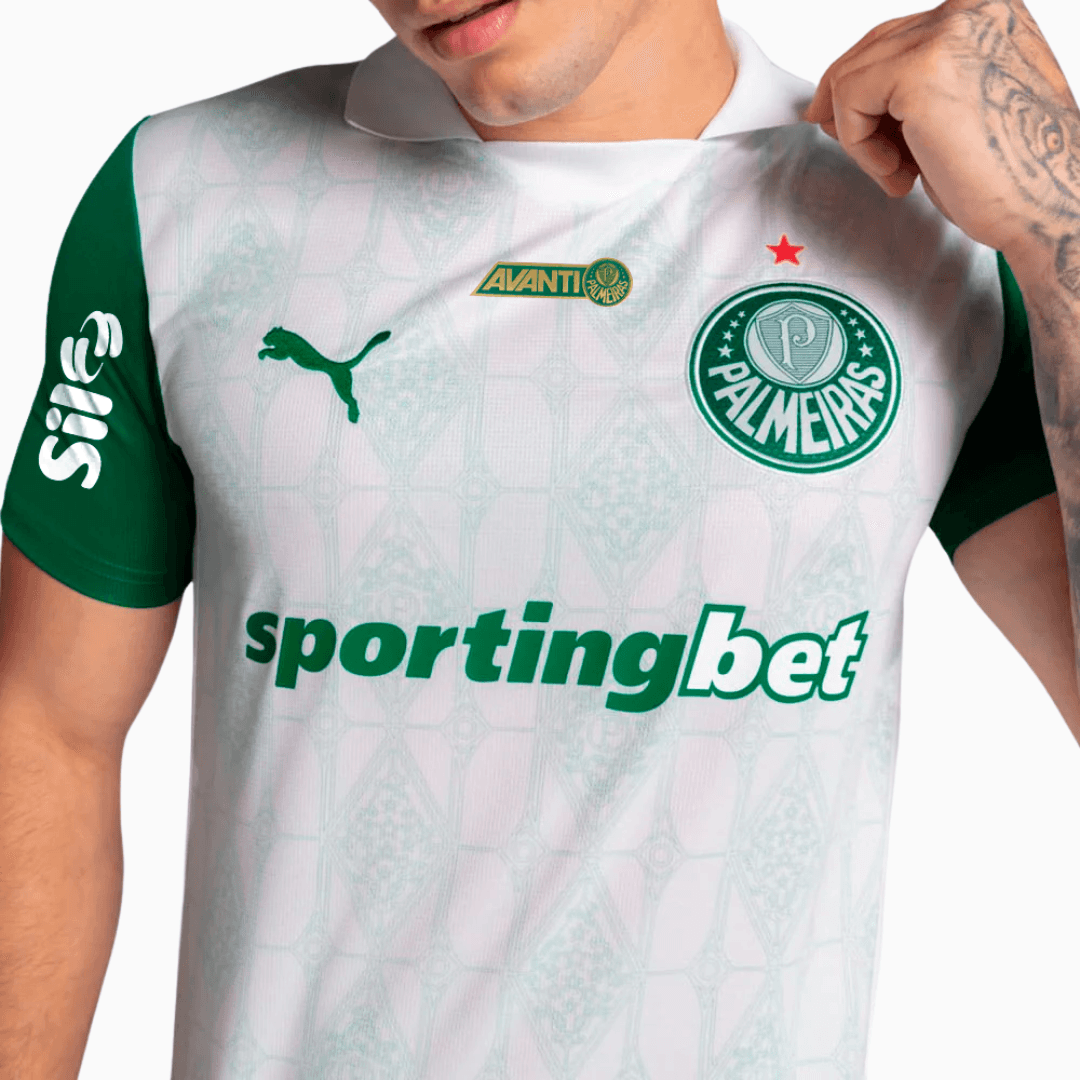 Camisa Puma Palmeiras 2025/26 II Com Patrocínios