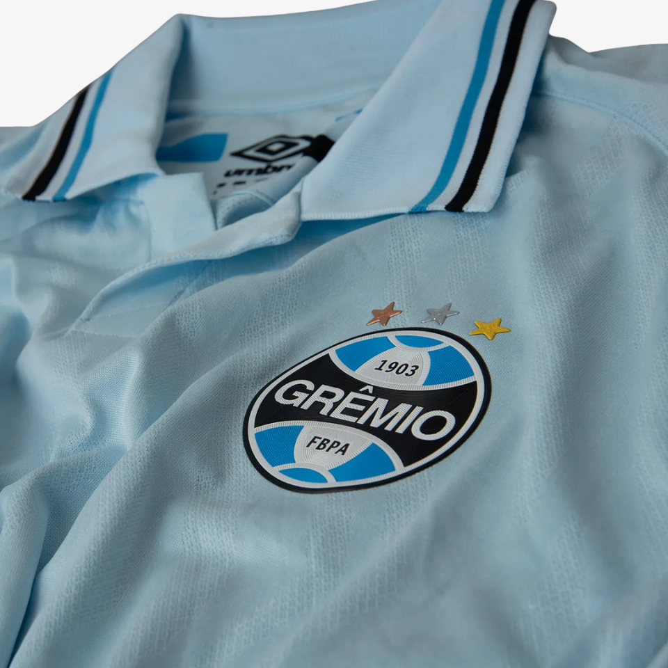 Camisa Umbro Grêmio 2025/26 II Celeste Jogador