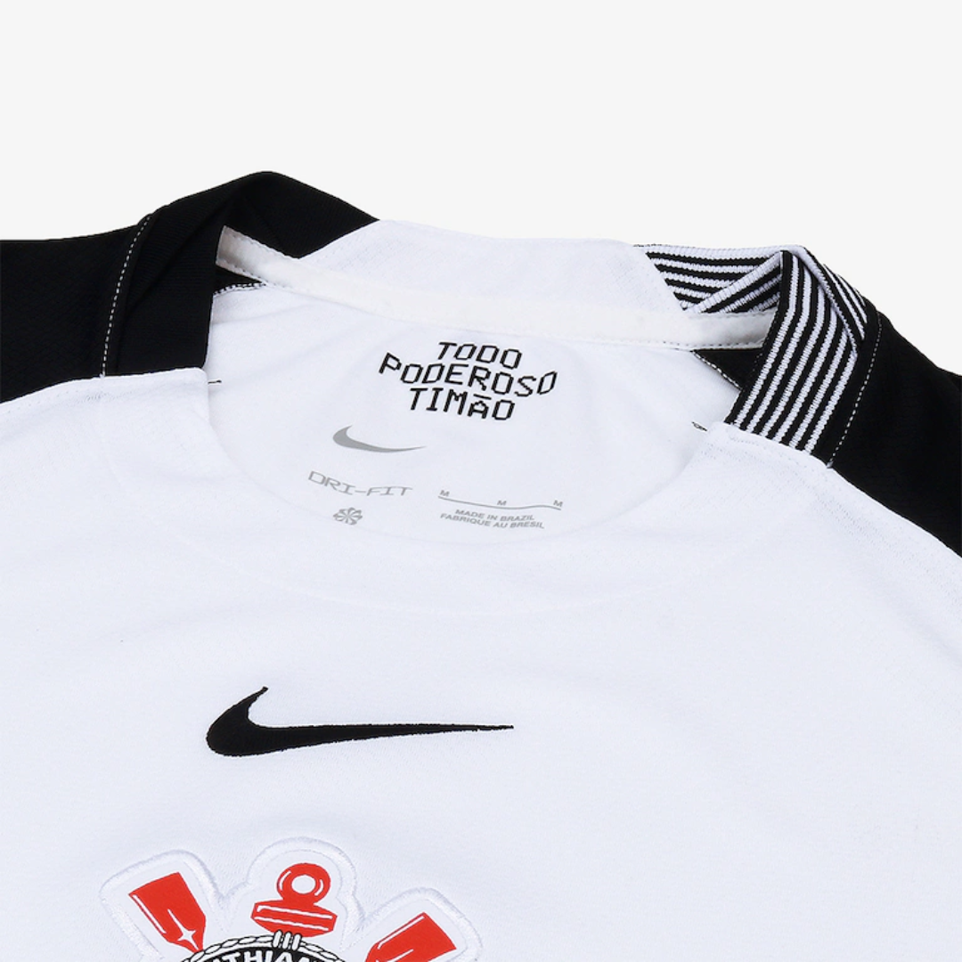 Conjunto Infantil Feminino Nike Corinthians 2025/26 I