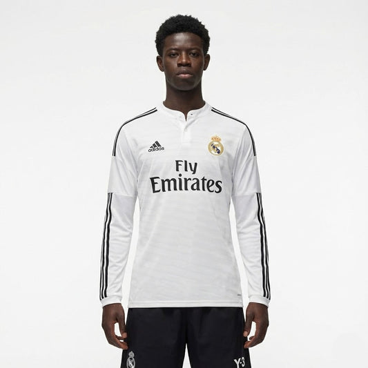 Camisa Retrô Real Madrid 2014/15 I Manga Longa