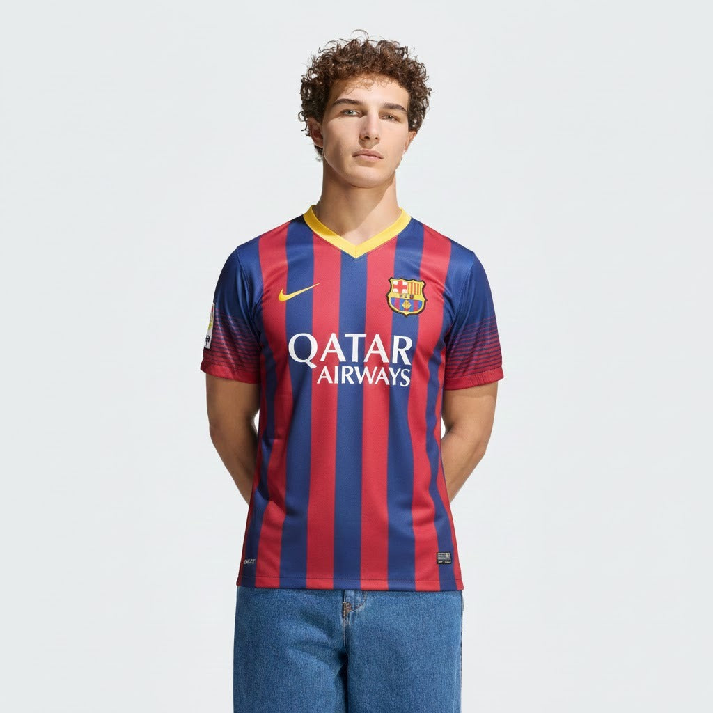 Camisa Retrô Barcelona 2013/14 I