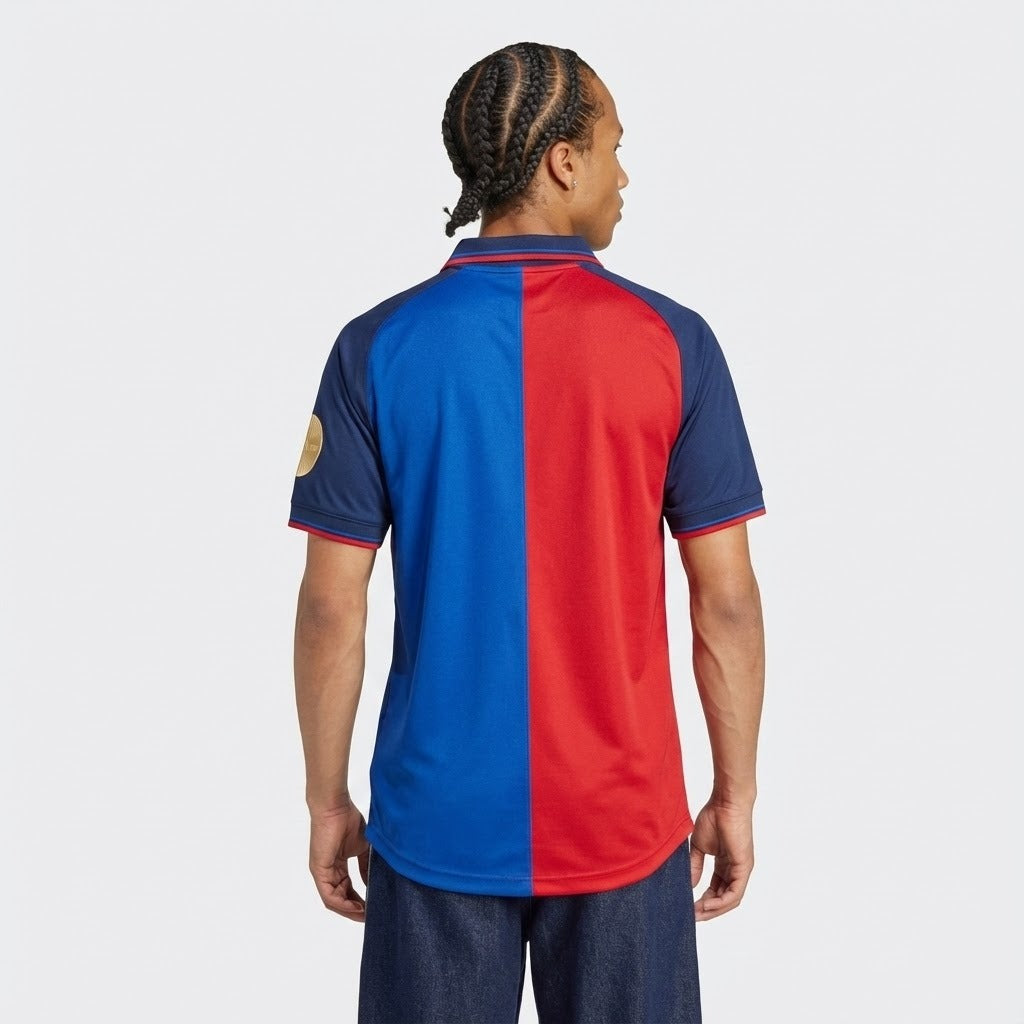 Camisa Retrô Barcelona Edição Comemorativa 100 Anos