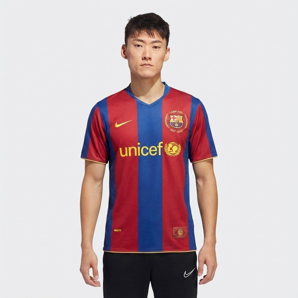 Camisa Retrô Barcelona 2007/08 I