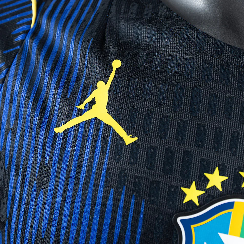 Camisa Seleção Brasileira II 26/27 - Jogador Nike X Jordan Masculina - Azul