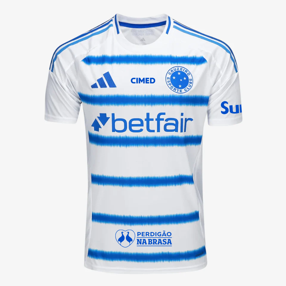 Camisa adidas Cruzeiro 2025/26 II COM PATROCÍNIOS