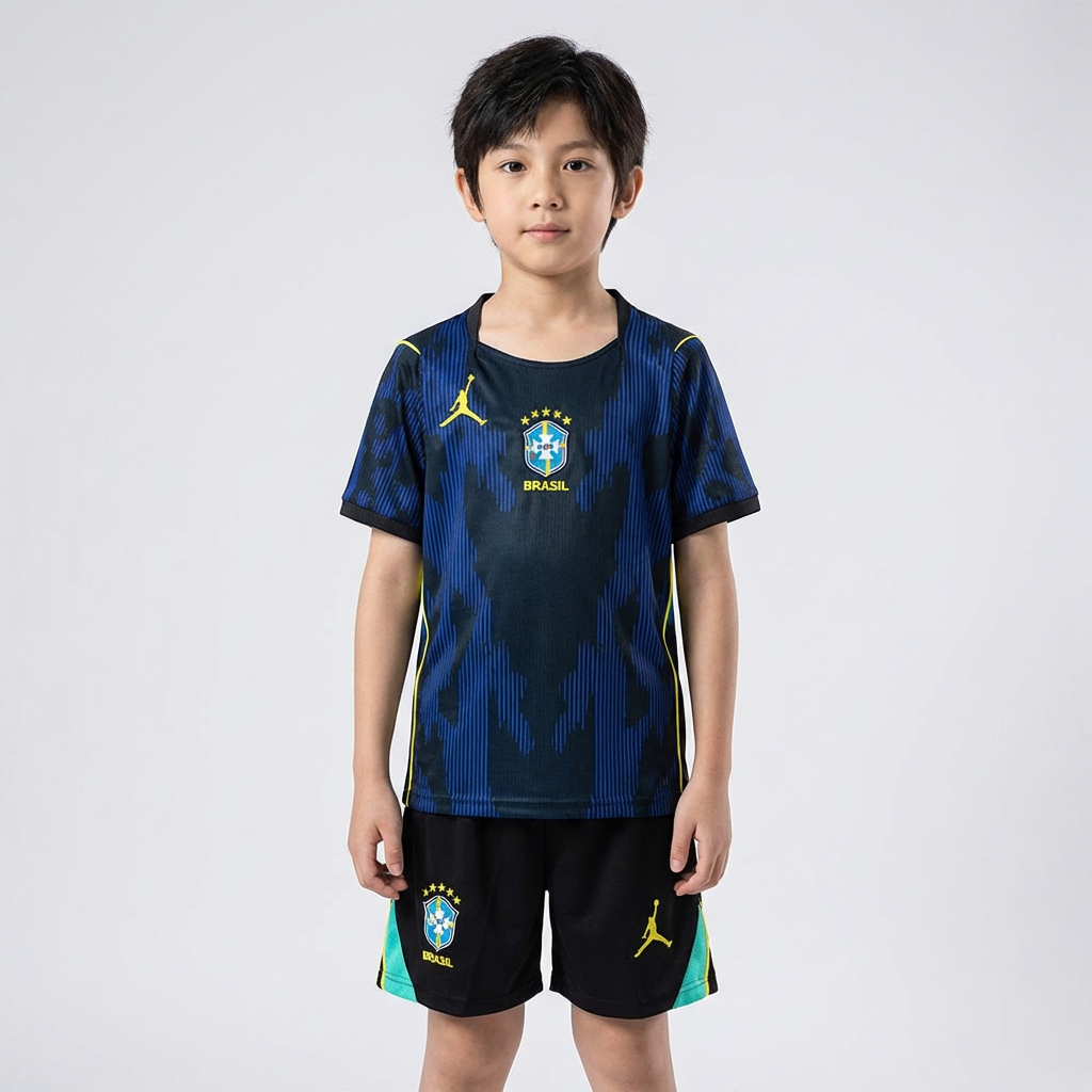 Conjunto Infantil Nike Brasil 2026 Copa do Mundo II