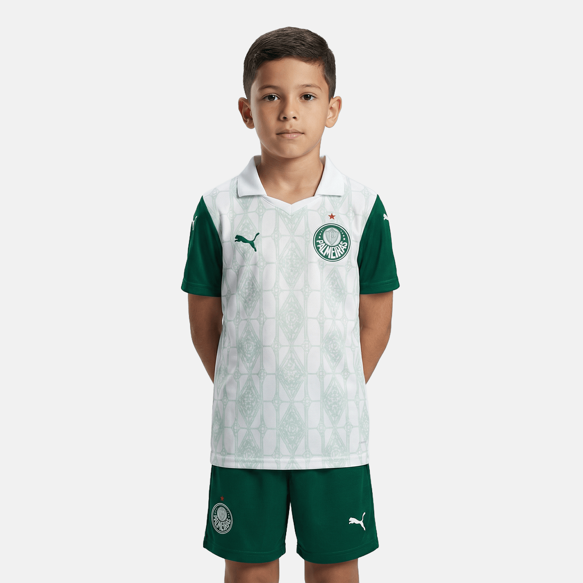 Conjunto Infantil Puma Palmeiras 2025/26 II