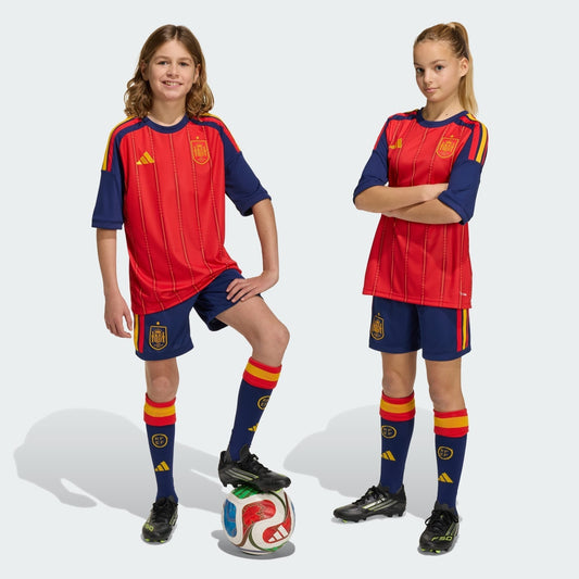Conjunto Infantil Espanha I 2026 Copa do Mundo
