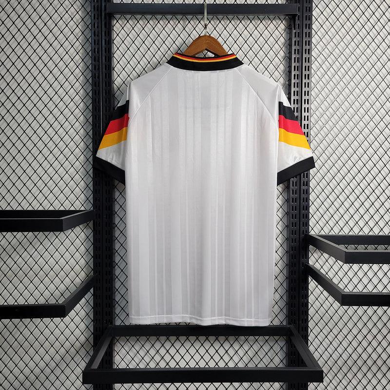 Camisa Alemanha II Adidas 1992/93 Retrô- Branco