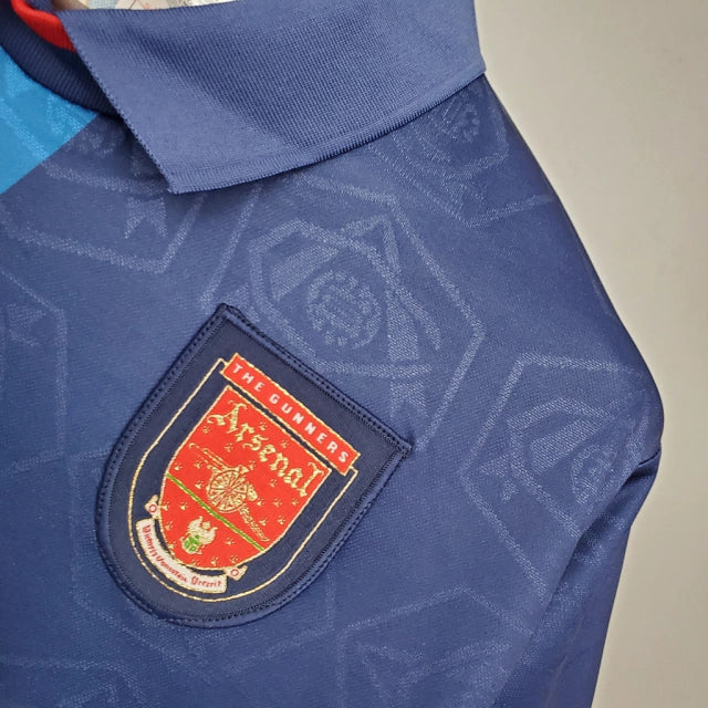 Camisa Retrô Arsenal II 95/96 Torcedor Nike Masculina - Azul Marinho