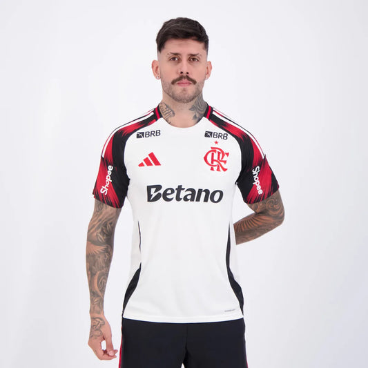 Camisa Adidas Flamengo 2025/26 II Com Patrocínios