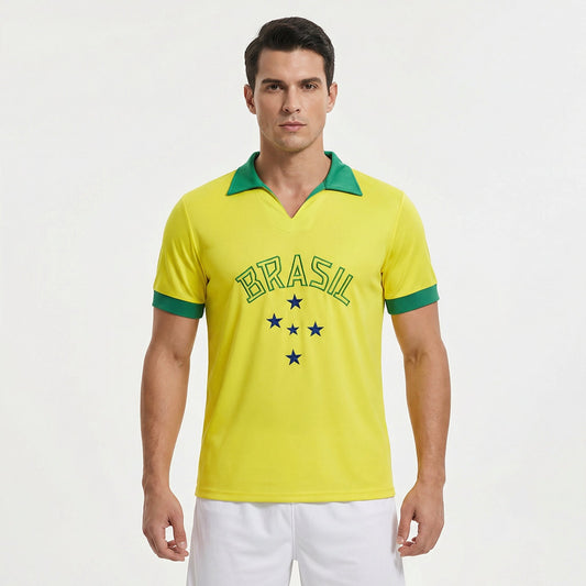 Camisa Nike Brasil 1958 Retrô Masculina
