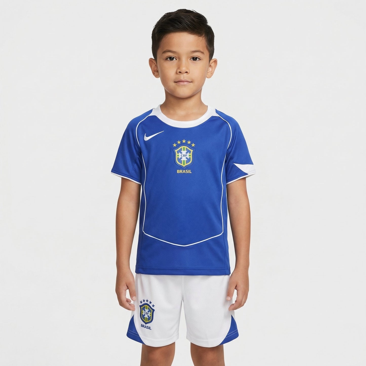 Conjunto Infantil Nike Brasil II 2004