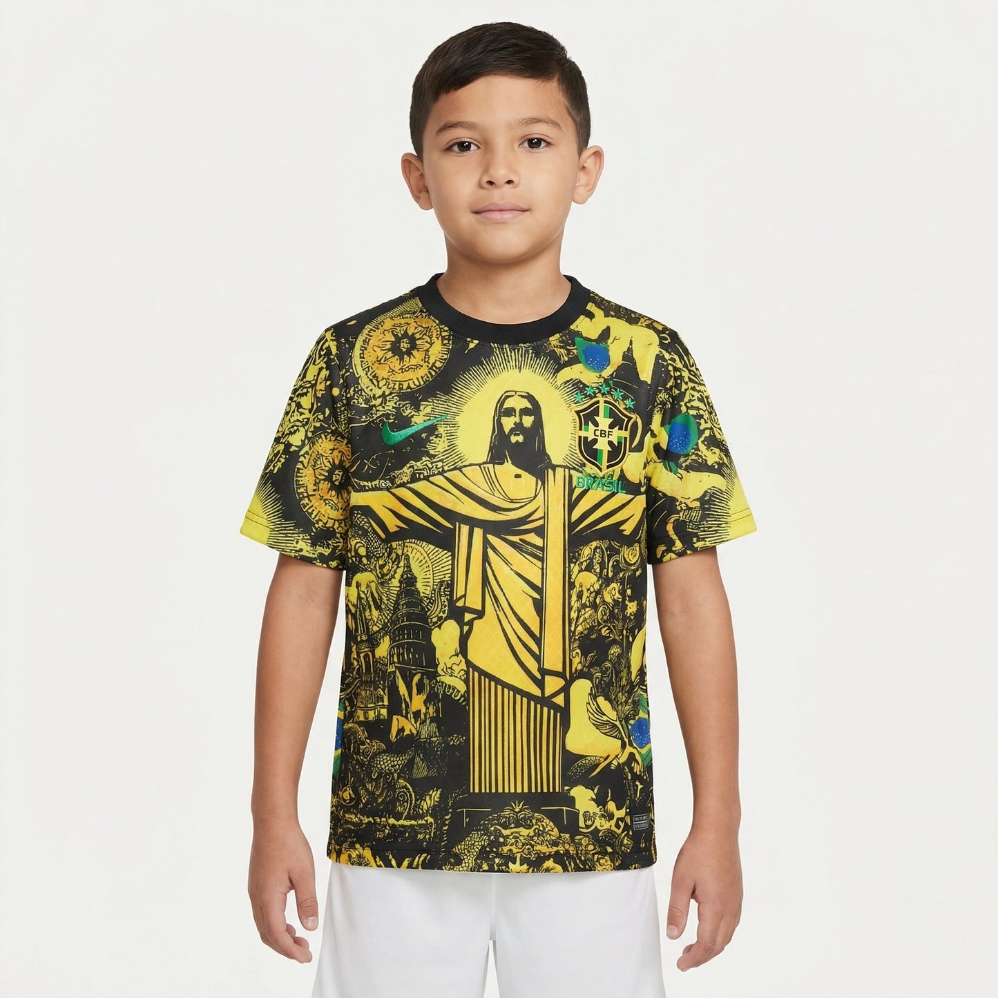 Conjunto Infantil Nike Edição Especial Brasil 2024/2025