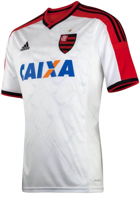 Camisa Flamengo II 14/15 s/n° Torcedor Adidas Masculina - Branca