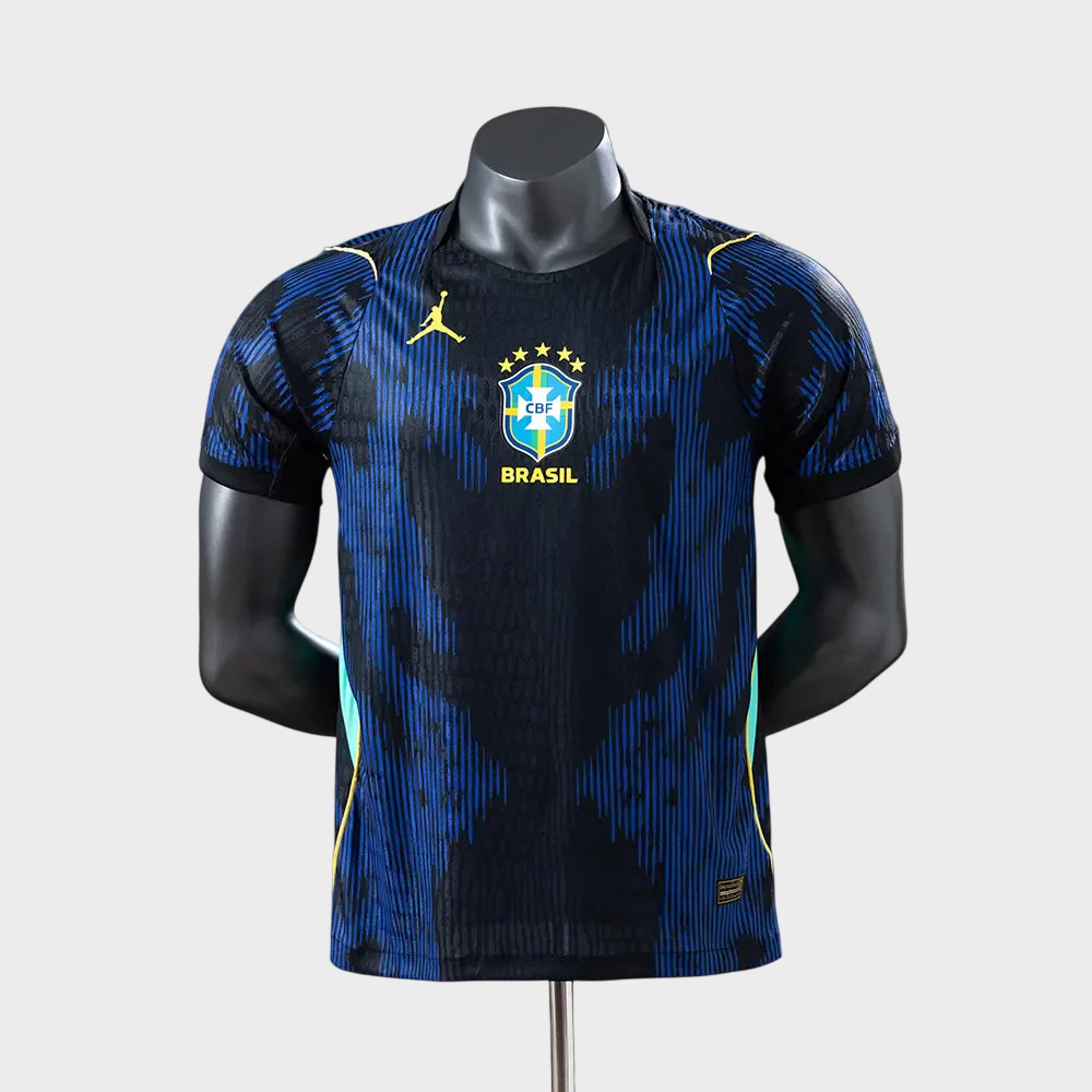 Camisa Seleção Brasileira II 26/27 - Jogador Nike X Jordan Masculina - Azul