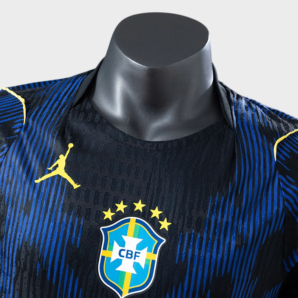Camisa Seleção Brasileira II 26/27 - Jogador Nike X Jordan Masculina - Azul