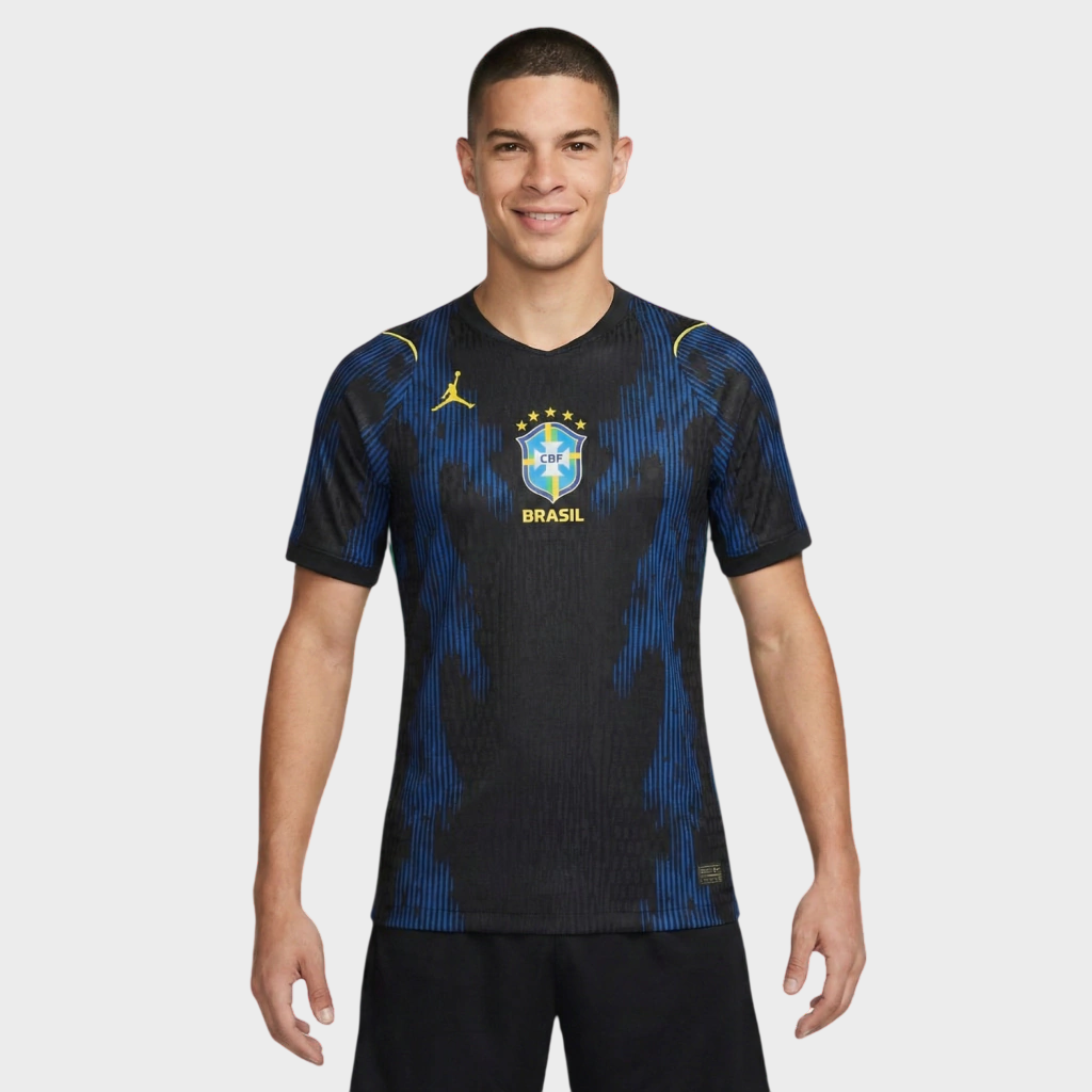 Camisa Seleção Brasileira II 26/27 - Jogador Nike X Jordan Masculina - Azul