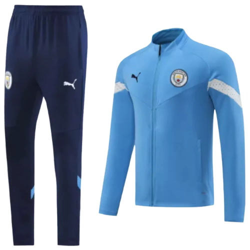 Agasalho de Viagem Manchester City - Masculino - Claro