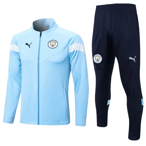 Agasalho de Viagem Manchester City - Masculino - Claro
