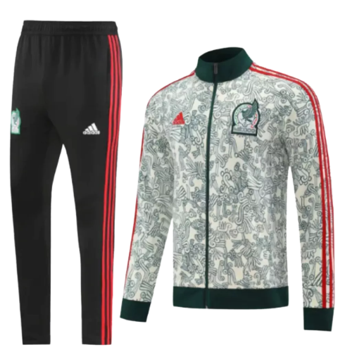 Agasalho de Viagem Seleção México - Masculino - Branco e
