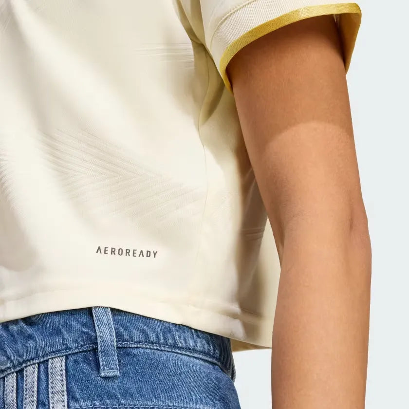 Camisa Feminina Adidas Flamengo 2025/26 III Cropped