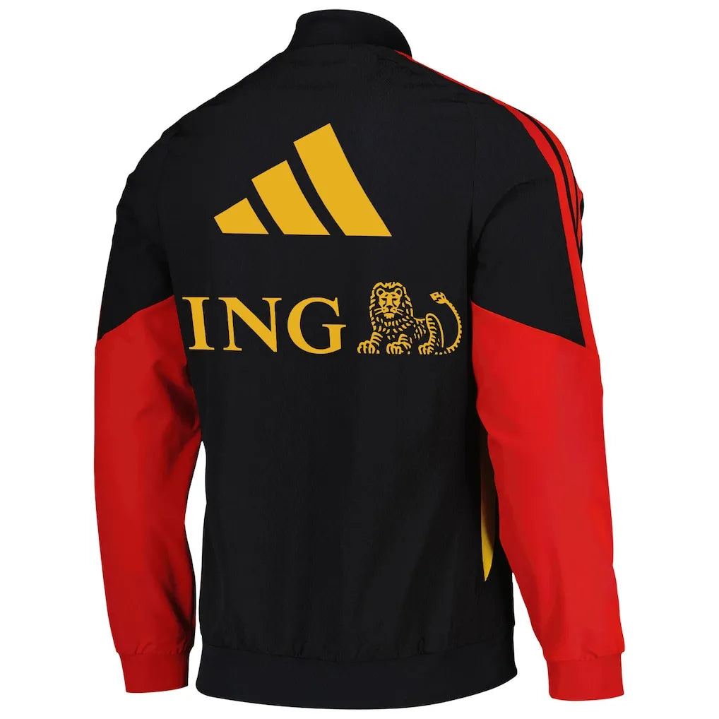 Jacket Bélgica Preto Copa do Mundo
