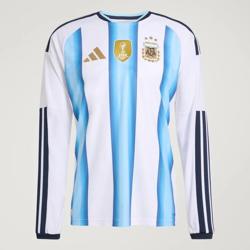 Camisa Argentina 2026 Jogador I Manga Longa Copa do Mundo